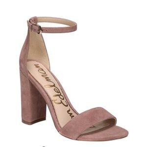 Dusty Pink Block Heels